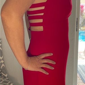 Rex Lester Red Dress women’s Vintage